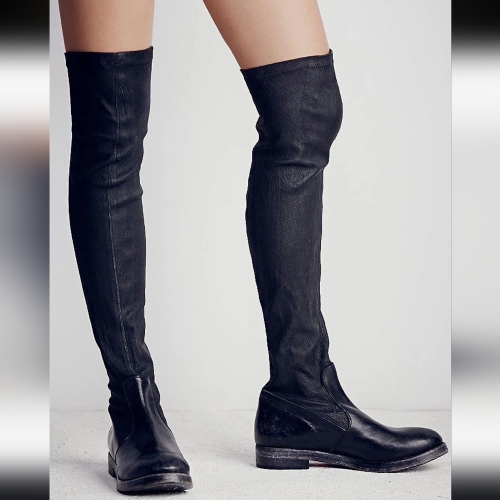 Free People Port Royale Over the Knee Boots Size 37